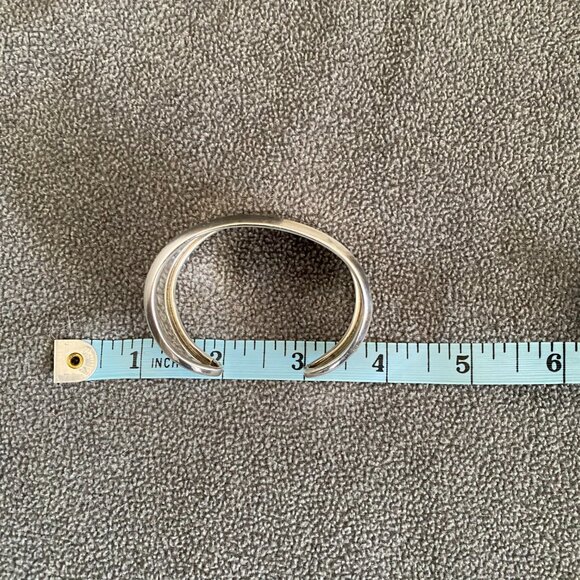Robert Lee Morris Signed Vintage Cuff Bracelet Sterling Silver EUC ~$900 - Picture 8 of 11